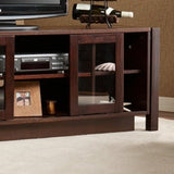 Espresso TV Stand Accommodates Flat Screen TV's up to 50-inches - Dubh_Arts
 - 4