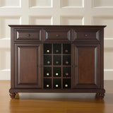 Vintage Mahogany Dining Room Sideboard Console Table Buffet Sever - Dubh_Arts
 - 1