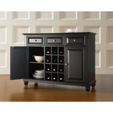 Contemporary Dining Room Sideboard Buffet Cabinet in Black - Dubh_Arts
 - 3