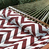Heavy Duty Cotton Rope Hammock with Carry Storage Bag - Dubh_Arts
 - 2