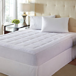 Twin XL size MicroPlush Mattress Pad - Hypoallergenic and Machine Washable - Dubh_Arts
 - 1
