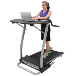 Treadmill Desk Computer Workstation with Safety Handles - Dubh_Arts
 - 1