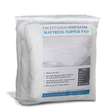 King size Extra Plush Mattress Pad - Hypo-allergenic - Dubh_Arts
 - 4