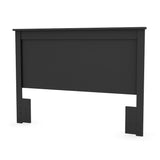 Full / Queen size Headboard in Black Finish - Made in Canada - Dubh_Arts
 - 1