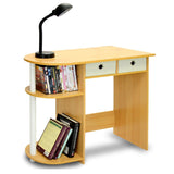 Home Office Laptop Computer Desk Table in Beech Ivory - Dubh_Arts
 - 3