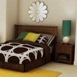 Full / Queen size Contemporary Headboard in Sumptuous Cherry Finish - Dubh_Arts
 - 2