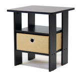 Espresso End Table Nightstand for Bedroom or Living Room - Dubh_Arts
 - 3