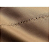 CAL King 400-TC Egyptian Cotton Sheet Set in Chestnut Brown - Dubh_Arts
 - 2