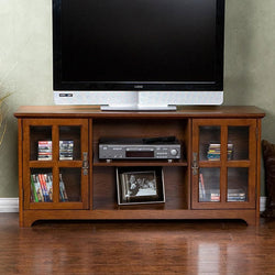 Mission Oak TV Stand - Fits up to 50-inch Flat Screen TV - Dubh_Arts
 - 1
