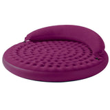 Inflatable Purple Indoor/Outdoor Detachable Backrest Circle Daybed Lounge - Dubh_Arts
 - 2