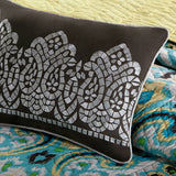 King 5 Piece Paisley Pattern Lightweight Cotton Coverlet Quilt Set - Dubh_Arts
 - 4