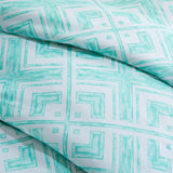 Full/Queen 5-Piece White Comforter Set w/ 2 Shams & 2 Decorative Pillows - Dubh_Arts
 - 4