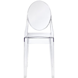 Stackable Clear Acrylic Dining Chair for Indoor or Outdoor Use - Dubh_Arts
 - 1