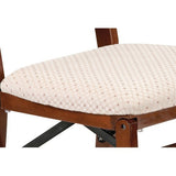 Set of 2 - Folding Dining Chair with Upholstered Seat - Dubh_Arts
 - 2