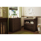4 Drawer Child Bedroom Chest in Espresso Finish - Great for Nursery - Dubh_Arts
 - 3