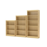 4-Shelf Bookcase in Natural Maple Finish - Dubh_Arts
 - 2