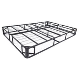 Full size Metal Boxspring Mattress Foundation with Jacquard Cover - Dubh_Arts
 - 3