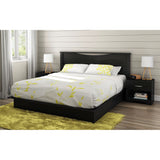King size Modern Headboard in Black Wood Finish - Dubh_Arts
 - 3
