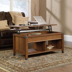 Lift-Top Coffee Table in Washington Cherry Finish - Dubh_Arts
 - 1