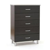 Black Onyx 5-Drawer Chest - Dubh_Arts
 - 1