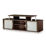 Modern TV Stand in Chocolate Finish - Fits up to 40-inch TVs - Dubh_Arts
 - 1