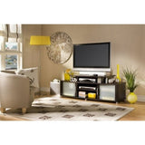 Modern TV Stand in Chocolate Finish - Fits up to 40-inch TVs - Dubh_Arts
 - 2