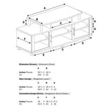 Modern TV Stand in Chocolate Finish - Fits up to 40-inch TVs - Dubh_Arts
 - 4