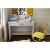 Contemporary White Laptop Computer Desk - Dubh_Arts
 - 2