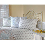 Full size Reversible Quilted Bedspread with Paisley Pattern - Dubh_Arts
 - 2