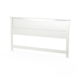 King size Contemporary Headboard in White Wood Finish - Dubh_Arts
 - 1