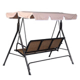 Outdoor 3-Person Canpy Swing for Porch Patio or Deck - Dubh_Arts
 - 2