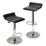 3 Piece Modern Dining Set with Bistro Table and Two Stools - Dubh_Arts
 - 2