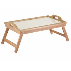 Breakfast in Bed Tray Table with Handles and Foldable Legs - Dubh_Arts
 - 1