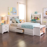 White Wall-Mounted Modern Space Saving Laptop Computer Desk - Dubh_Arts
 - 3
