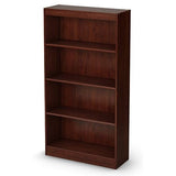 Four Shelf Eco-Friendly Bookcase in Royal Cherry Finish - Dubh_Arts
 - 4